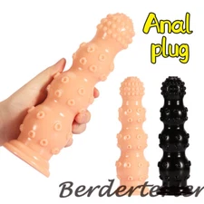 Alien Huge Beads Anal Plug Soft Butt Plug Dilator Anal Training Dildo Sex Toys
