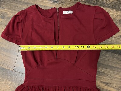 tobi red skater dress Valentine's Day Red Dress