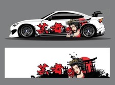 Custom Samurai Livery Racing Side Wrap Jdm Inspired Samurai Custom Decal Side Custom Samurai Livery Racing Side Wrap Jdm Inspired Samurai Custom Decal Side