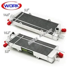 Full Aluminum Radiator For Ultralight Rotax 582 UL Model 90/99 618 Engine