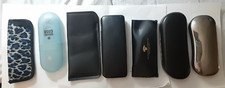 Lot of 7 Eyeglass  Sunglass Cases   Mixed Hard  Soft Styles