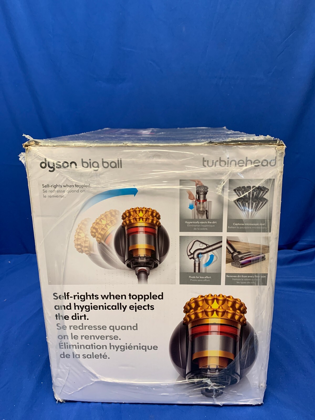 Dyson Big Ball CY23 Turbinehead Canister Vacuum Cleaner Yellow NEW