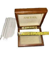 Vintage wood Access jewelry box