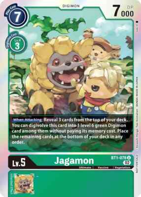 level 7 digimon cards Seventh Full Cluster - Across Time Pre-Release Digimon TCG card BT18-079_P1 Velgrmon