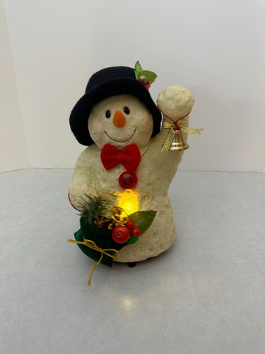 Vintage Rubber Snowman - Sings "Frosty the Snowman" - Rare Item - 第 1/7 張圖片