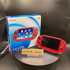Sony PlayStation PS Vita PCH-1000 Red OLED Wi-Fi Handheld Console System