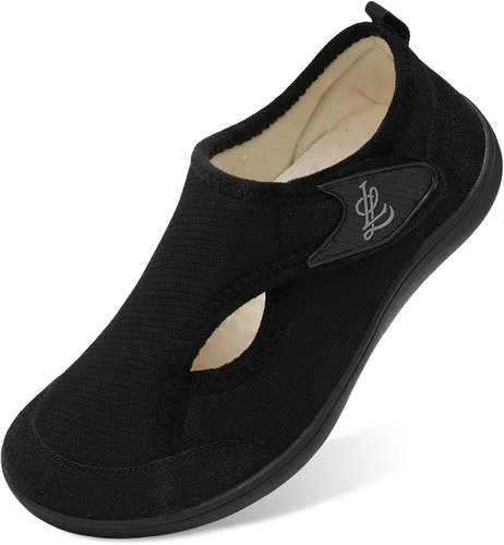 Womens Slippers Wide Diabetic Shoes Adjustable Walking Shoes Arthritis Edema Hou