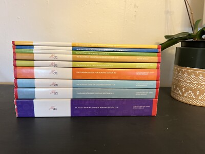 ATI RN Nursing Book Bundle 8 Books Editions 8-11 NEW Medical Fundamentals