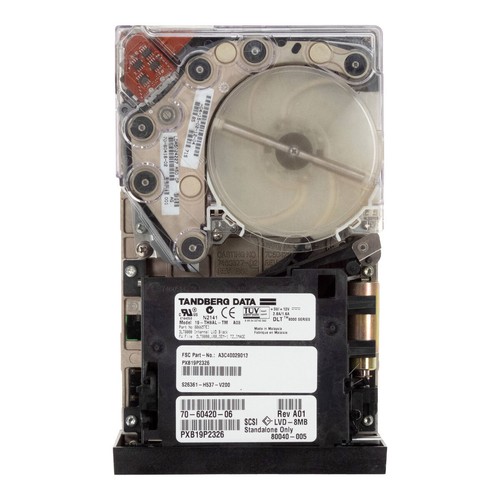 Streamer Tandberg A3C40029013 19-Th8Al-Tm S26361-H537-V200 Dlt Scsi - Photo 3/3