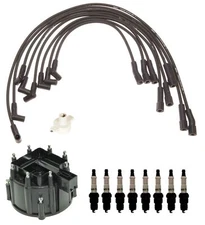 ACDelco Ignition Kit Distributor Rotor Cap Wire & Spark Plugs for Pontiac Buick