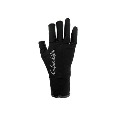 Gamakatsu UV Cut Gloves 3-Finger Black/Gold/Charcoal/Marine GM7304 Japan