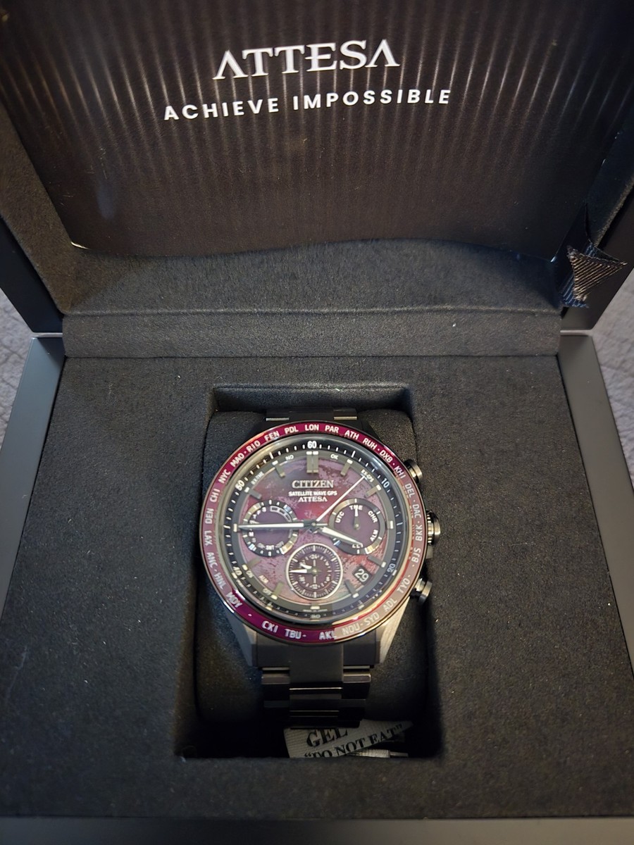 Citizen Men's Perpetual Alarm Chronograph Gray Eco-Drive Watch