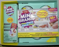 ZURU Mini Brands Fill the Fridge Playset - Fridge  3 Balls  Exclusive mini NIB