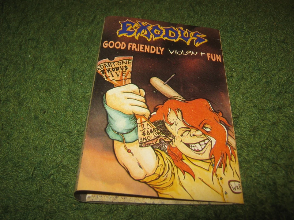 Exodus - Good Friendly Violent Fun (cassette) - Image 2 of 4