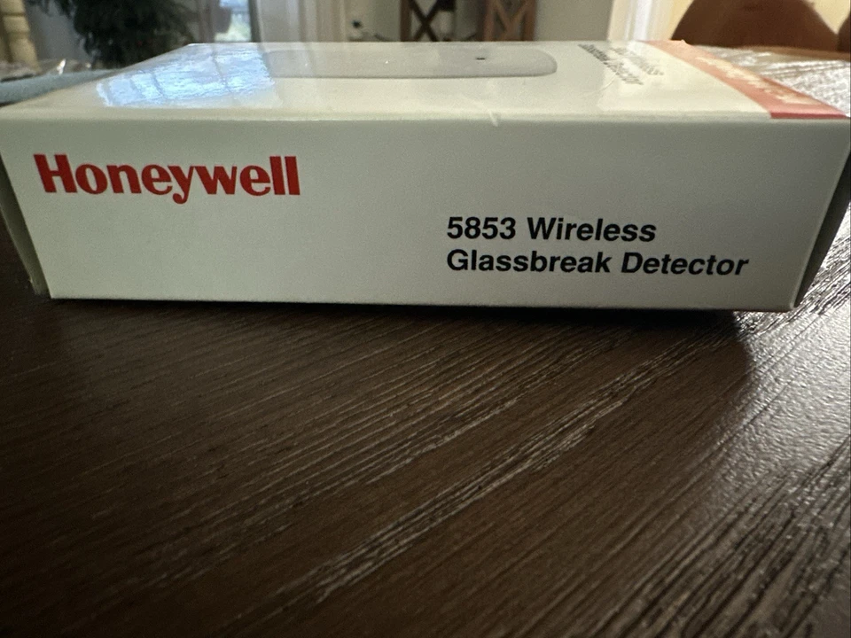 Sensor de rotura de vidrio inalámbrico Honeywell 5853 inalámbrico nuevo caja abierta Foto 2 de 4
