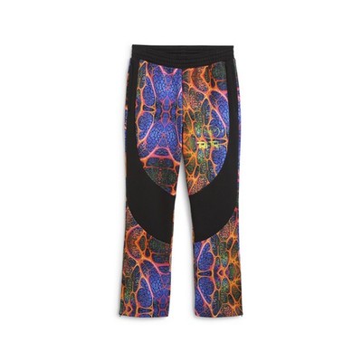 PUMA Melo Alien Skins Dime Athletic Pants Mens Black Casual Athletic Bottoms 630