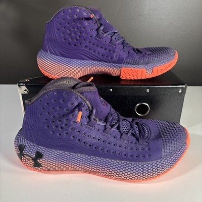 Under Armour HOVR Havoc Athletic Basketball Sneakers (Men s Size 7) Purple Shoes