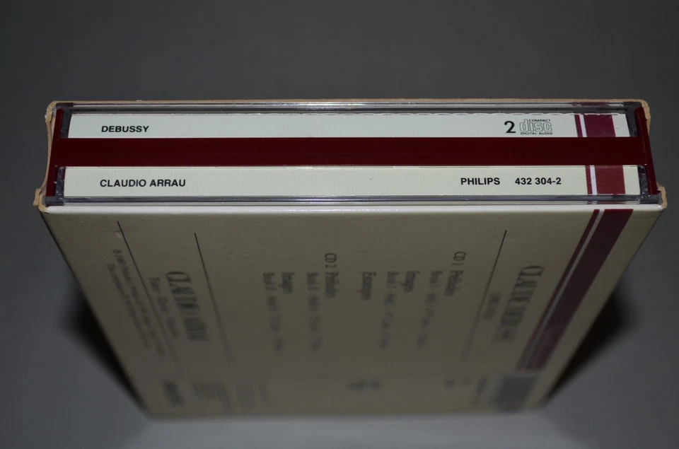 Claudio Arrau - Debussy / Philips 1991 / Germany / 2CD Box - Bild 2 von 3