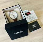 Timex Flyback T2N932 Off-White Vintage Brown