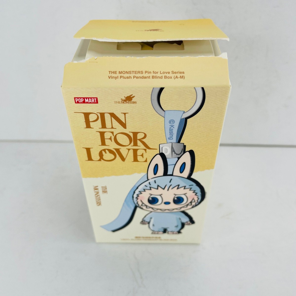 POP MART Labubu The Monsters Pin For Love Series Mini Vinyl Plush