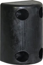 Buyers Products B4500 Bumper Rubber Bumper 6Inx8Inx3.5In Pair