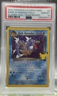 Dark Gyarados #8/82 Celebrations: Classic Collection Holo Pokémon TCG PSA 10
