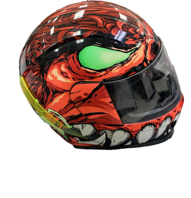 USED Icon Airform Full Face Motorcycle Helmet Manik'r Red - SiZE 2XL - *READ*