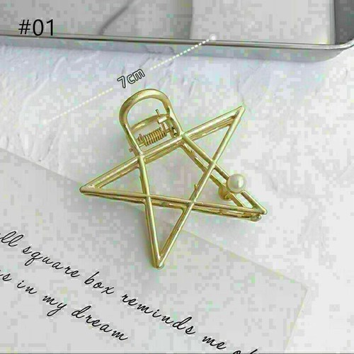 Women's Metal Hair Claw Clips Accessories Retro Hollow Hairpins Barrette Clamps - Picture 12 of 19