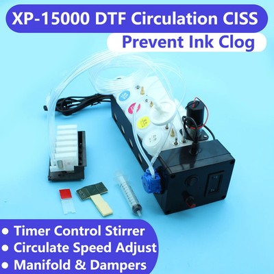 XP15000 DTF CISS Ink Circulation System For Eps XP-15000 With Damper Stirrer
