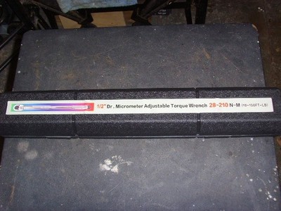 Neu 1/2'' Antrieb Drehmomentschlüssel 28-210Nm Duell Richtung