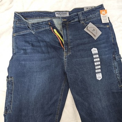 New Benchmark Iron & Haft Journeyman Relaxed Fit Men's Work Jean, 38 X 30