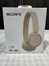 Sony WH-CH520 Wireless On-Ear Bluetooth Headphones - Beige New In Box