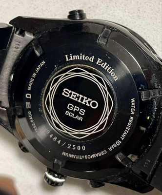 時計 SEIKO ASTRON2012 Limited Edition SAST001 Seiko Astron SAST001 2012 Limited Edition GPS Solar Watch - Rare