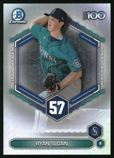 2026 Ryan Sloan - #BTP-57 Bowman Scouts' Top 100 - Seattle Mariners a119