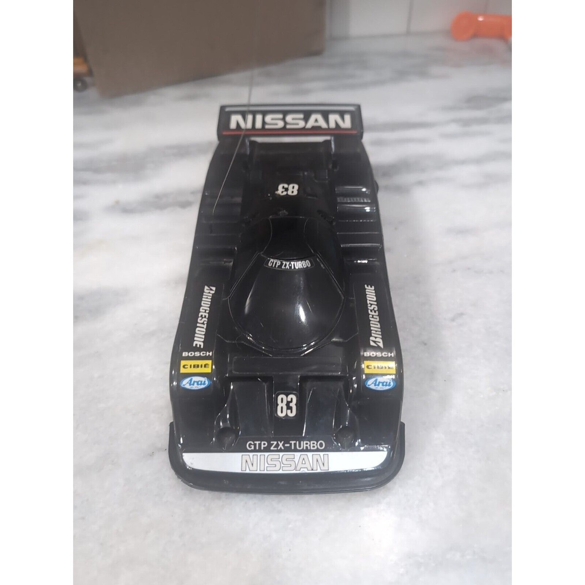 baby。 Nikko Original 1985 Nissan GTP ZX-Turbo RC Car #83 Rare HTF