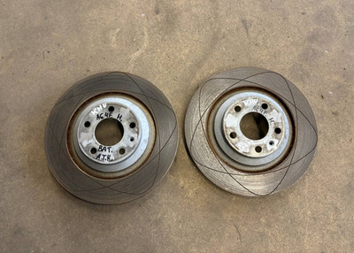 ATE 330 Series Brake Discs Powerdisc Rear Audi A6 4F 4.2 V8 Discs KBA61340