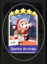 Santa Arrives ⭐⭐⭐⭐⭐  MONOPOLY Go ⚡️⚡️INSTANT SHIPPING Set:21-4