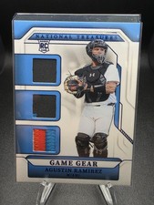 2025 Panini National Treasures Agustin Ramirez RC 3-Color Triple Patch #/49