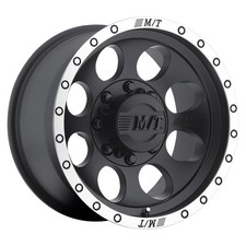 Mickey Thompson 1958421 Classic Baja Lock Matte Black Wheel 15x8 Cast Aluminum