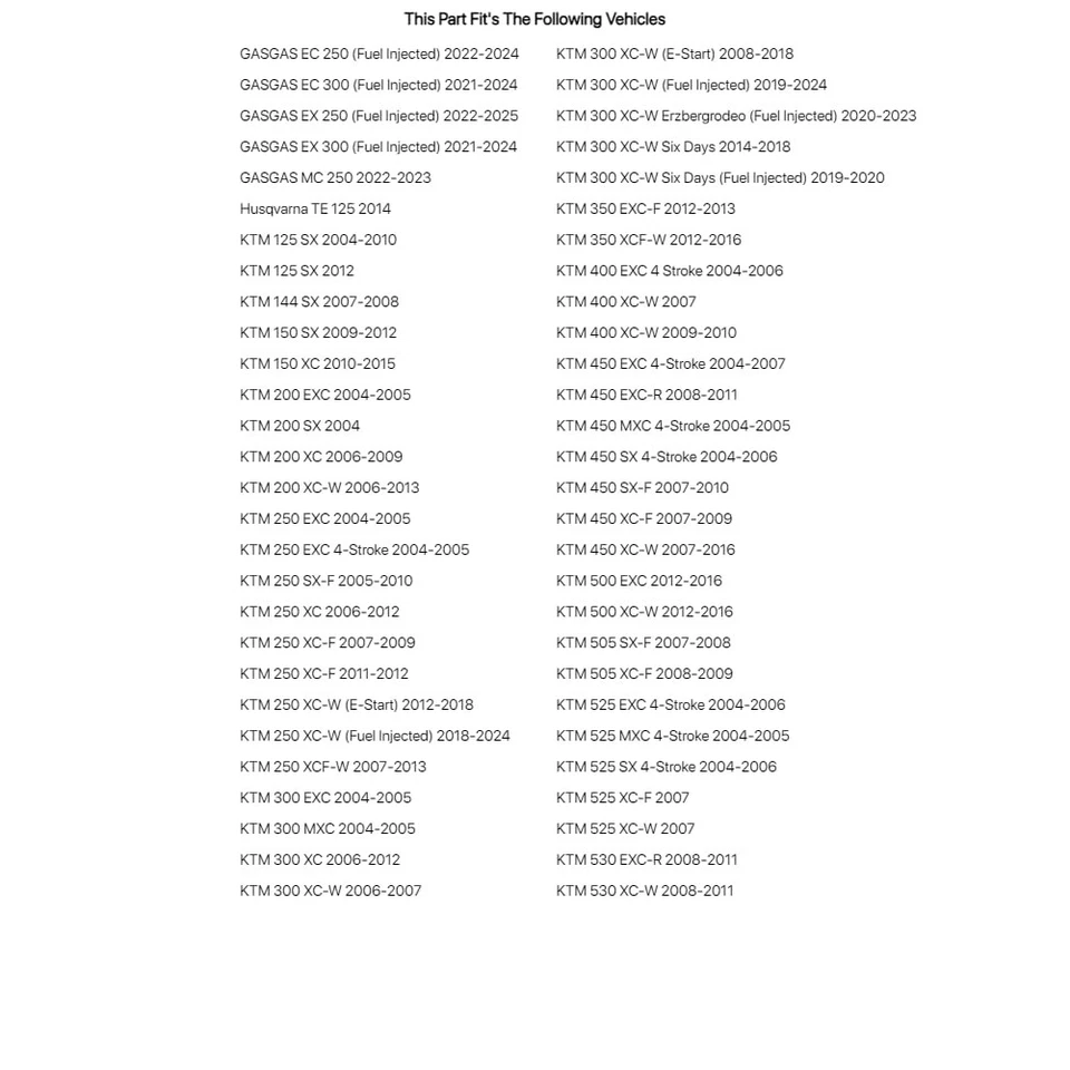 Tusk Rear Motorcycle Steel Braide BrakeLine Blue For KTM 450 SX 4-Strke 04-2006 - Imagem 4 de 4