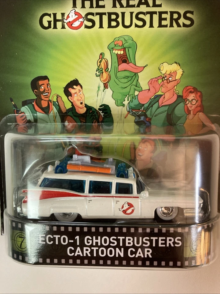 Hot Wheels 2015 entretenimiento retro cazafantasmas reales dibujos animados ecto-1 solo hobby Foto 2 de 4