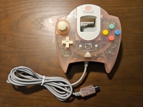 Near Mint  SEGA Dreamcast Hello Kitty Pink Skeleton Console HKT-3000 Tested