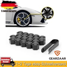 17mm für Radbolzen Radschrauben Radmuttern FÜR VW 20tlg FÜR Mercedes-Benz Kappen