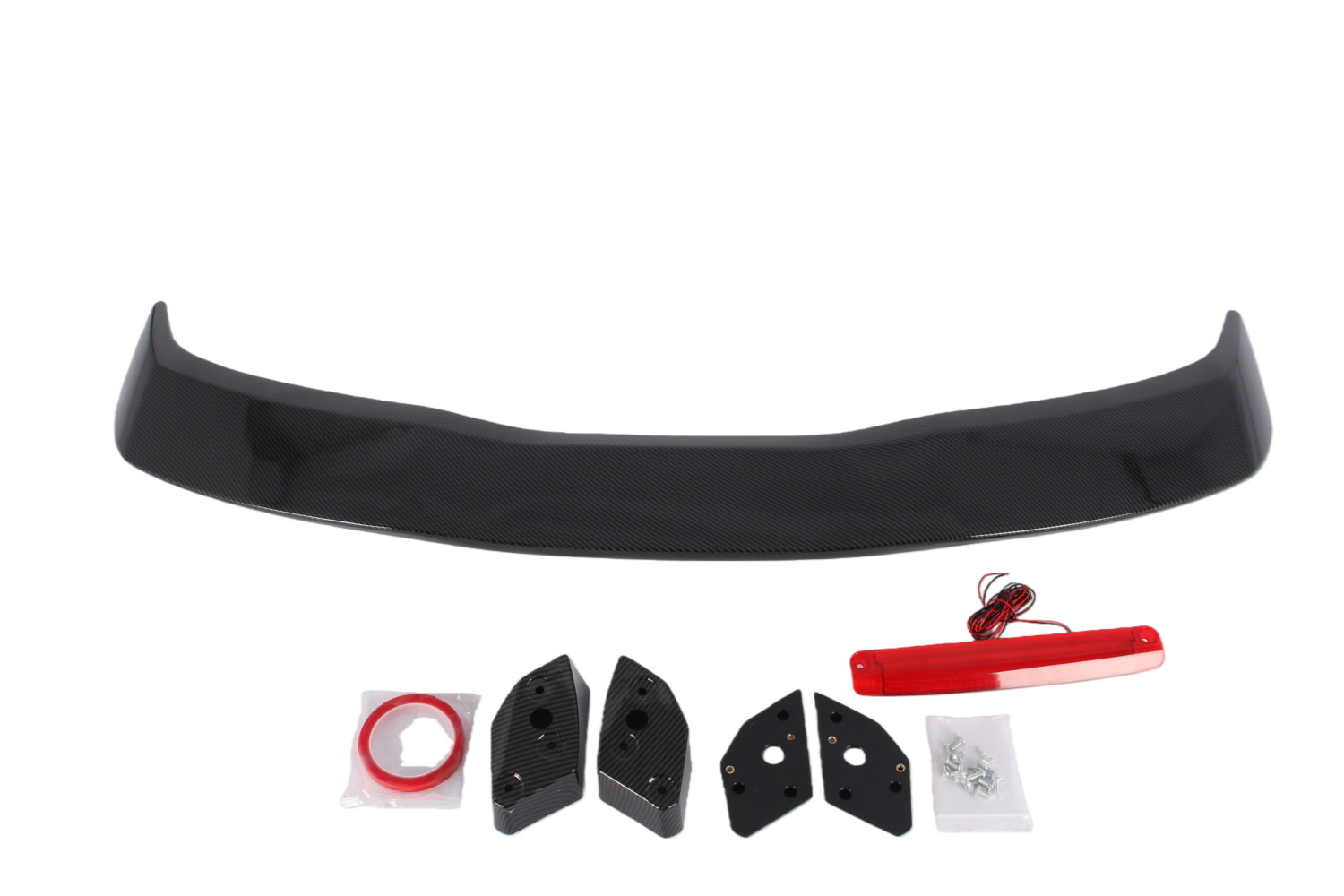 Carbon Fiber Rear Trunk Spoiler Lip Roof Tail Wing 53" For Maserati Quattroporte