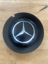 1x 146mm Matt Black Centre Cap For Mercedes C63 Style Wheel BC-383 TY-006 BC-455
