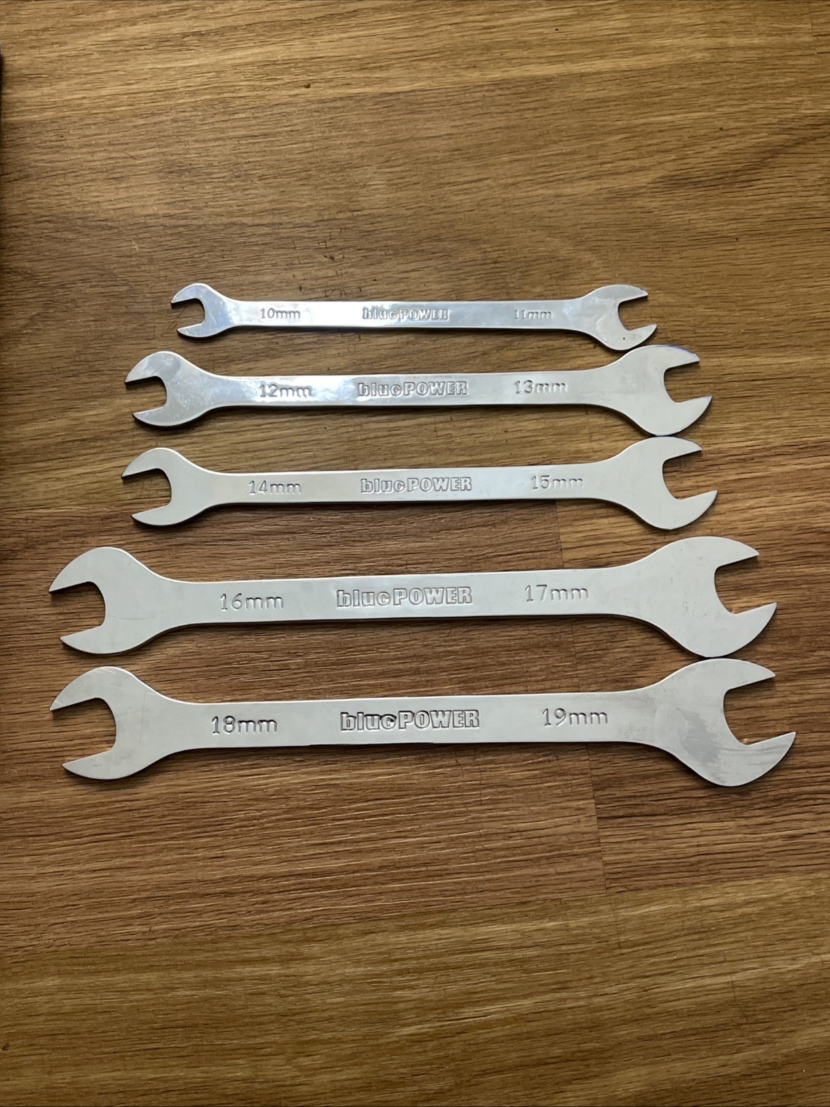 CORNWELL TOOLS BPTW5MST METRIC THIN WALL OPEN END WRENCH SET IN FOAM 10MM - 19MM