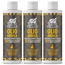 Olio Arnica Massaggi Sport e Relax 3x250ml I RIMEDI DEI MONACI