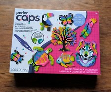 Perler Caps Deluxe Fused Bead Activity Kit   2000 Beads  Pegboards 8054389 