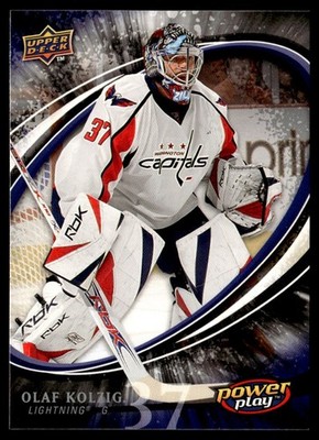 2008-09 Upper Deck Power Play Box Set Olaf Kolzig Tampa Bay Lightning #272