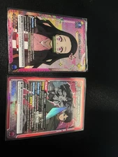 Nezuko Kamado (001) (R*) - UEX05BT And Erin Yeager Union Arena Lot